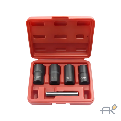 Набор головок-экстракторов для поврежденных болтов и гаек 5пр арт.HZ 24.1.063S